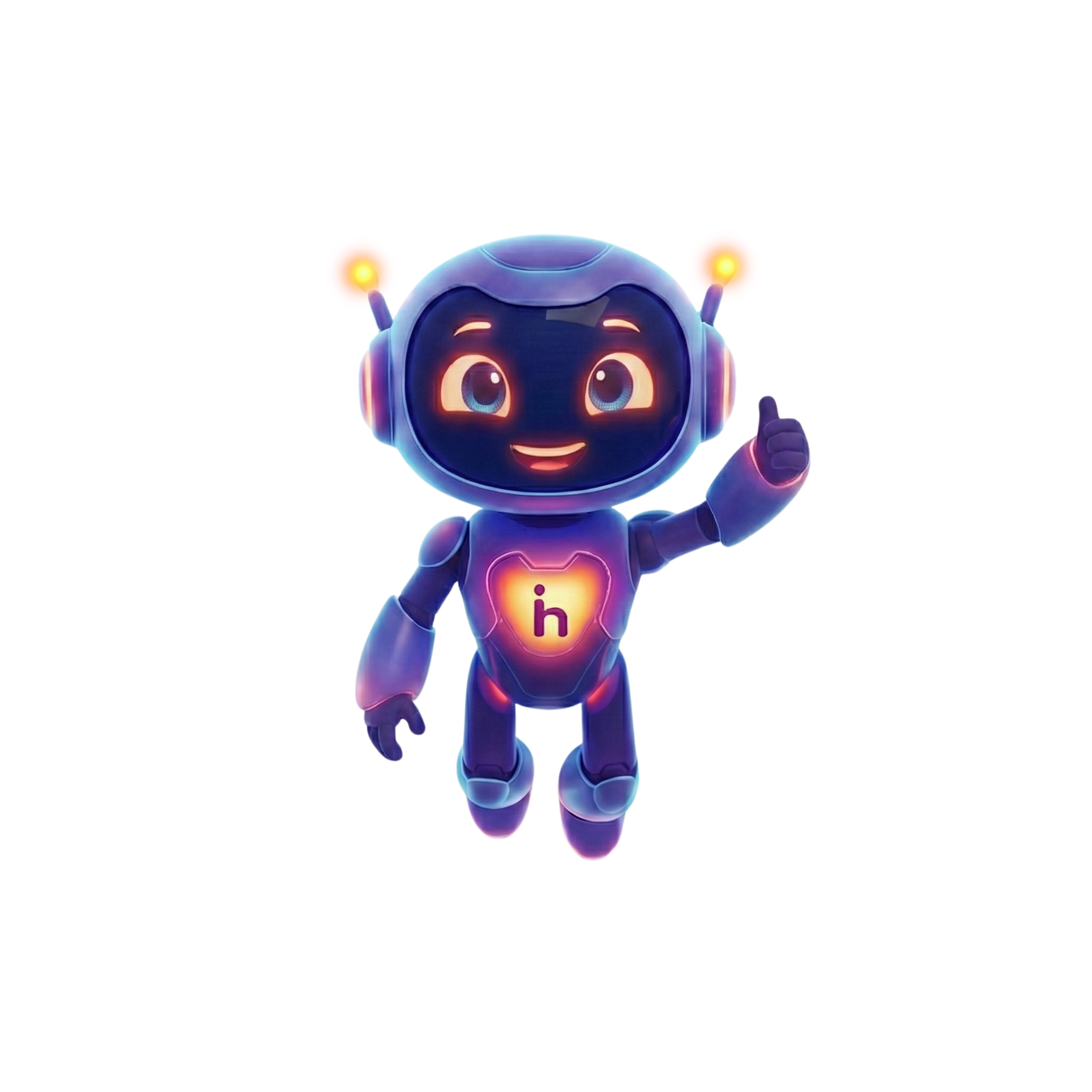 AI robot mascot