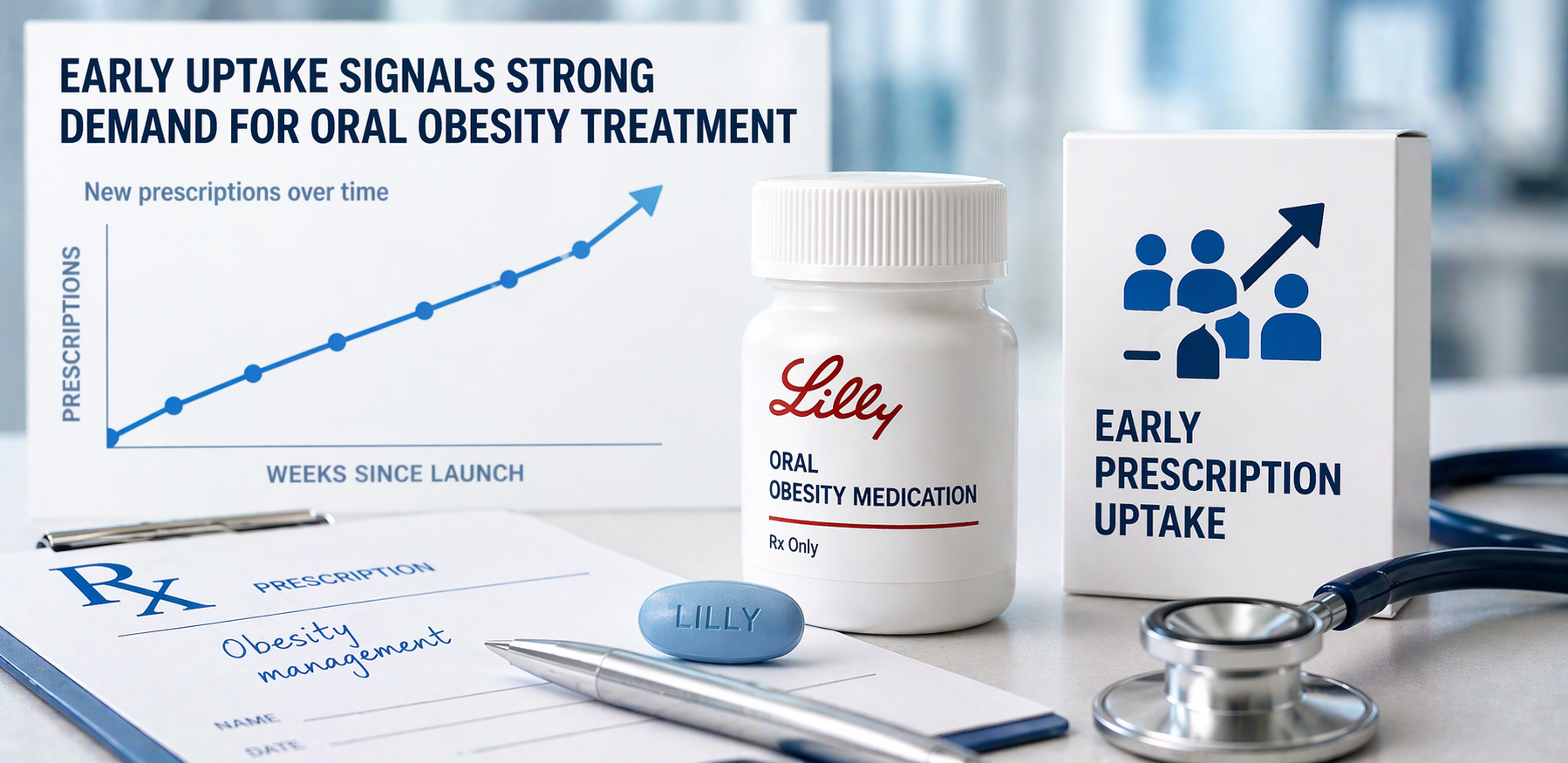 Eli Lilly obesity pill sees early prescription uptake