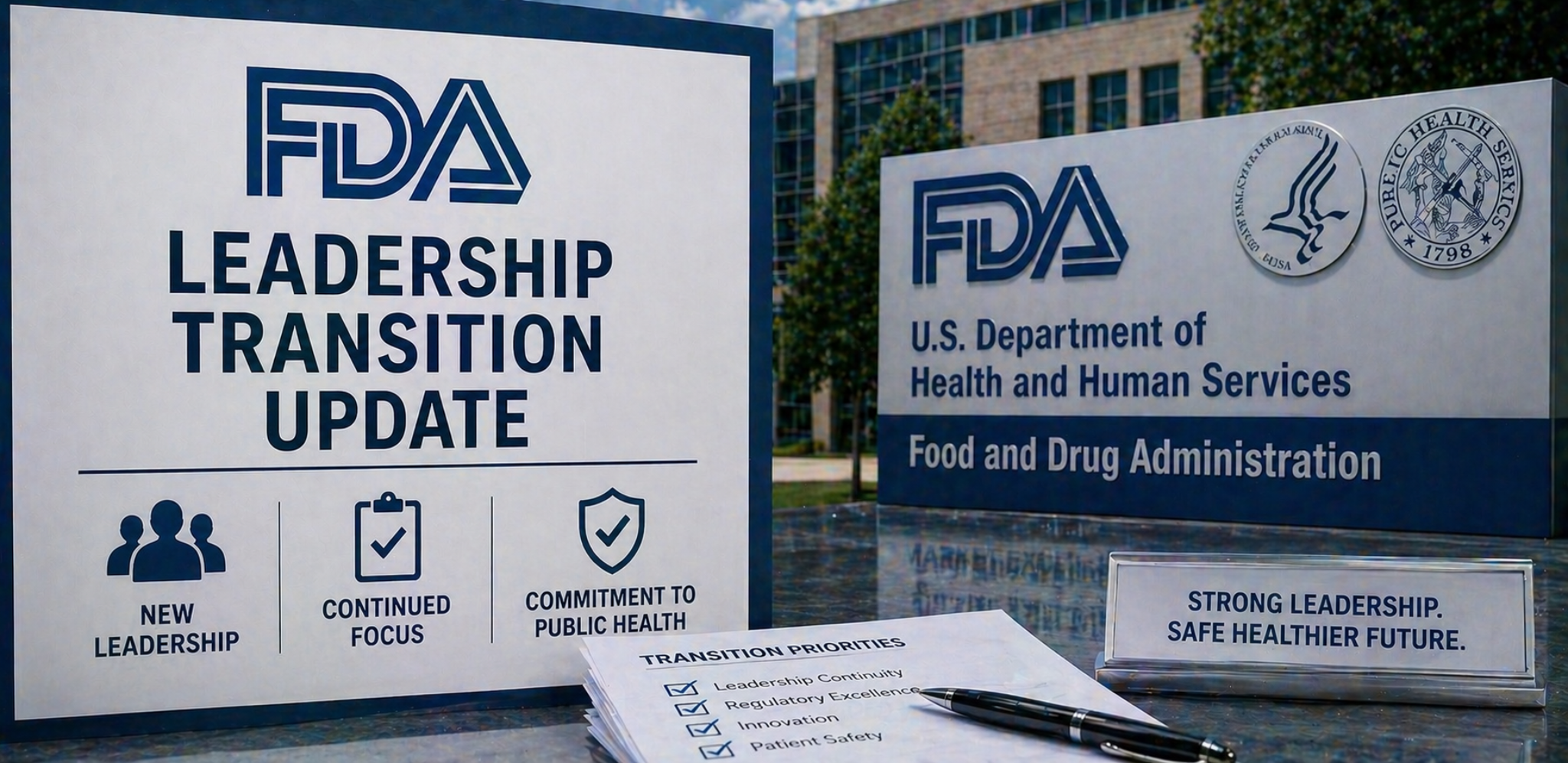 FDA leadership transition update