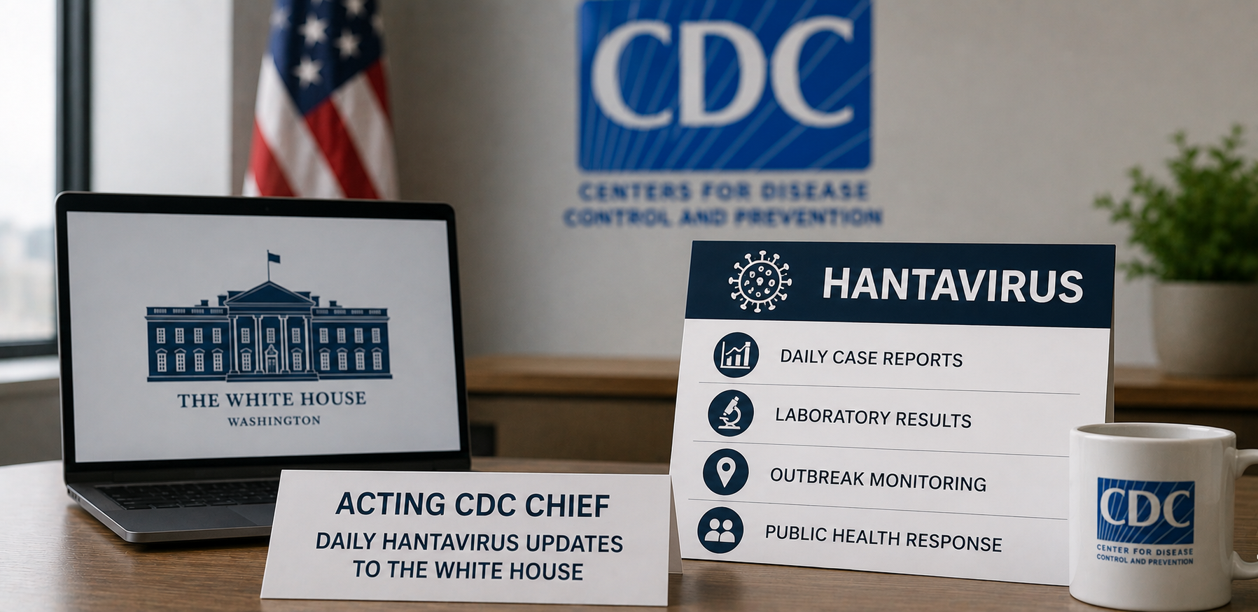 Acting CDC Chief Says White House Receiving Daily Hantavirus Updates