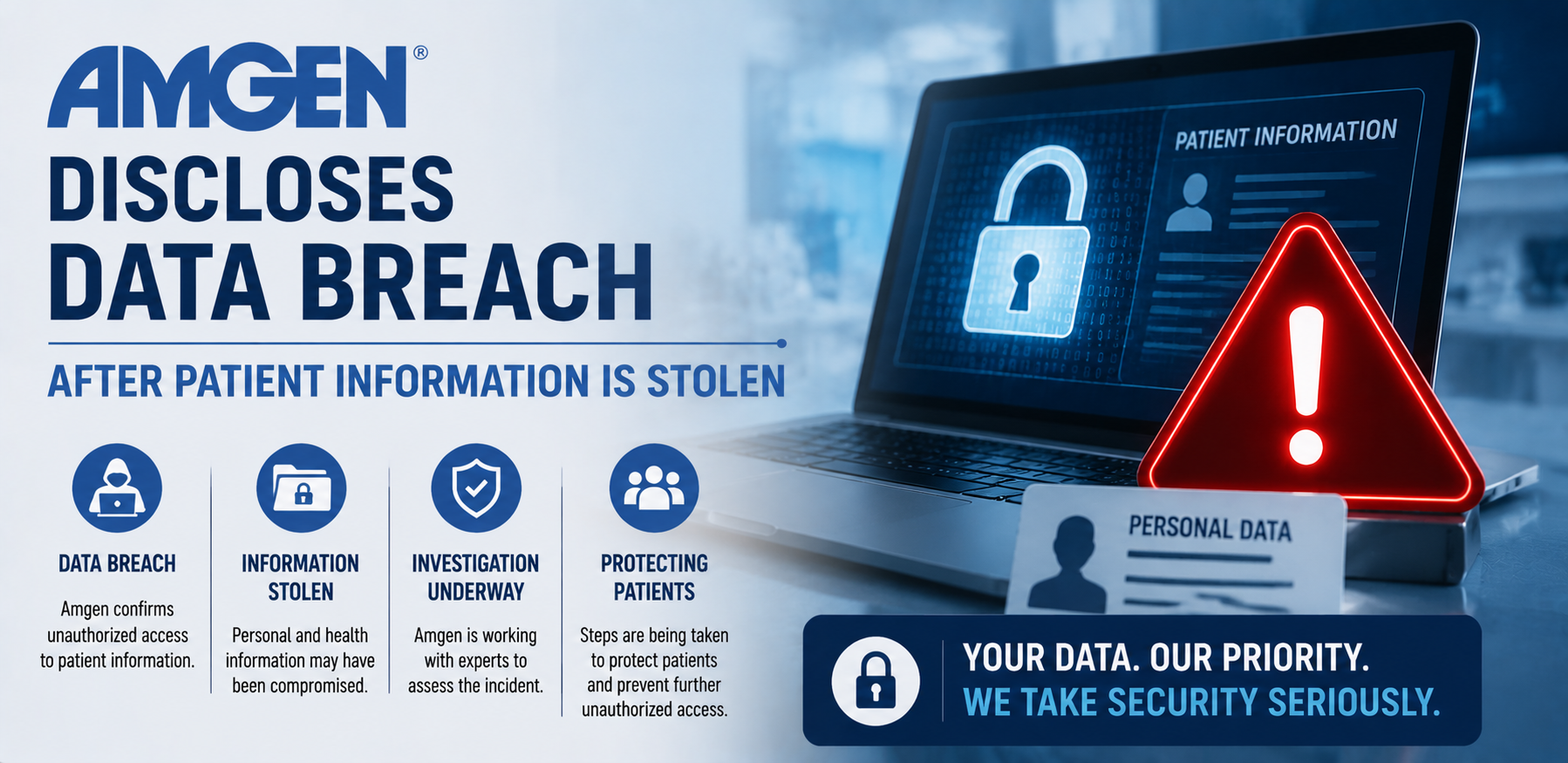 Amgen Discloses Data Breach After Patient Information Is Stolen