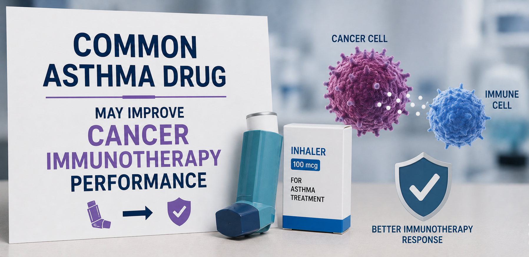 Common Asthma Drug May Improve Cancer Immunotherapy Performance