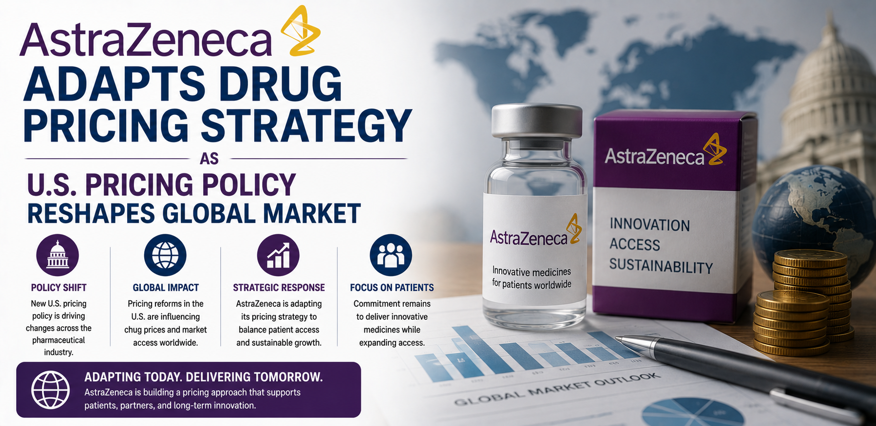 AstraZeneca Adapts Drug Pricing Strategy as U.S. Pricing Policy Reshapes Global Market