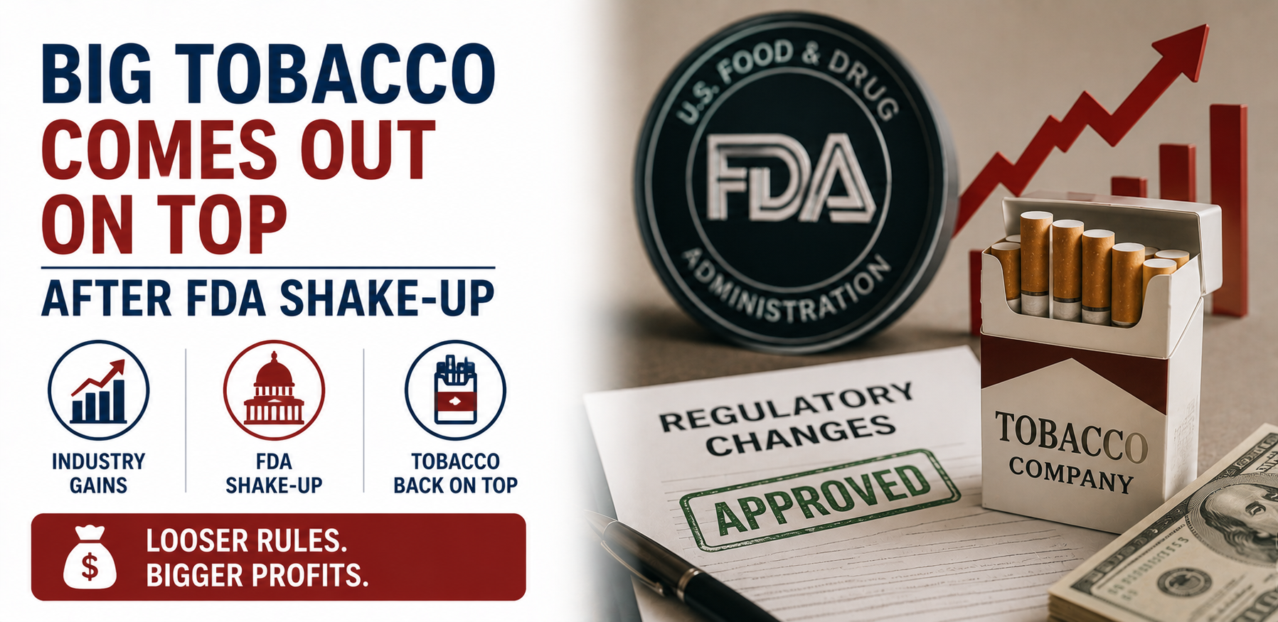 Big Tobacco Comes Out on Top After FDA Shake-Up