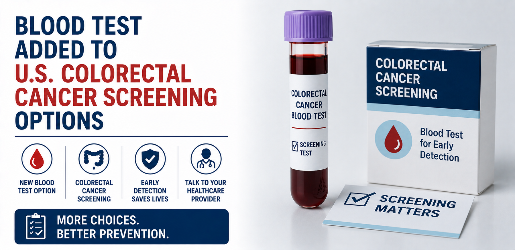 Blood Test Added to U.S. Colorectal Cancer Screening Options