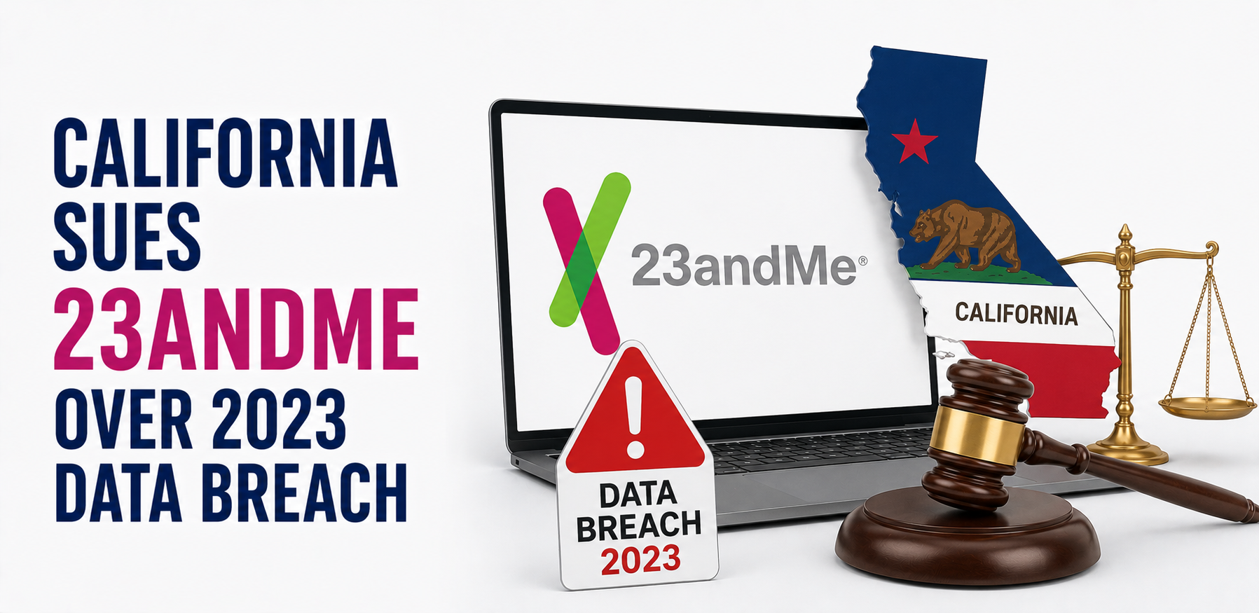 California Sues 23andMe Over 2023 Data Breach