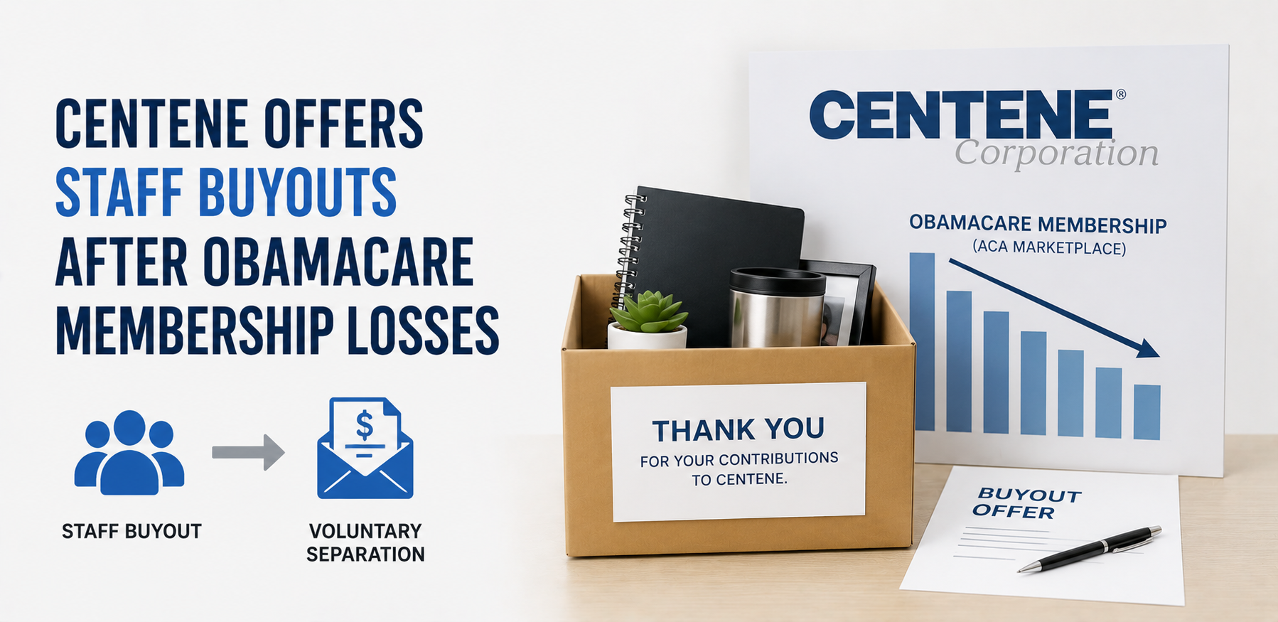 Centene Offers Staff Buyouts After Obamacare Membership Losses