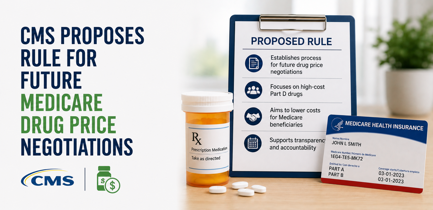 CMS Proposes Rule for Future Medicare Drug Price Negotiations