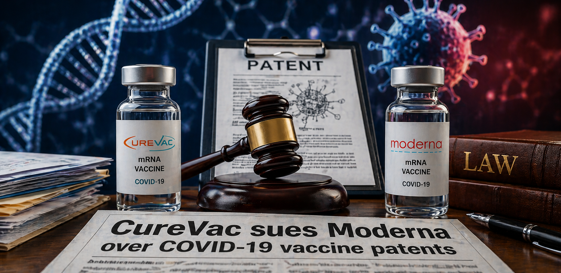CureVac vs Moderna Patent Lawsuit