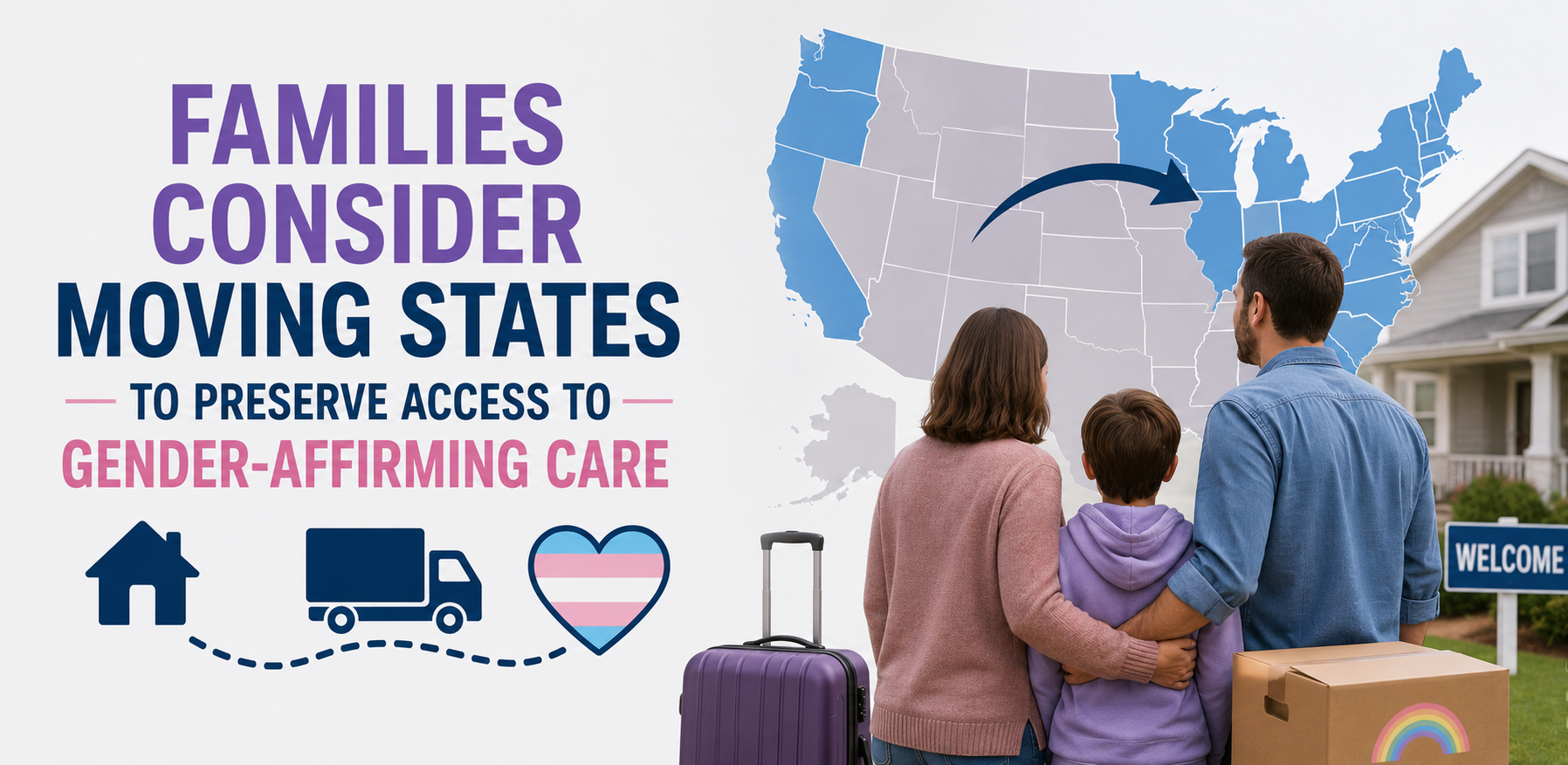 Families Consider Moving States to Preserve Access to Gender-Affirming Care