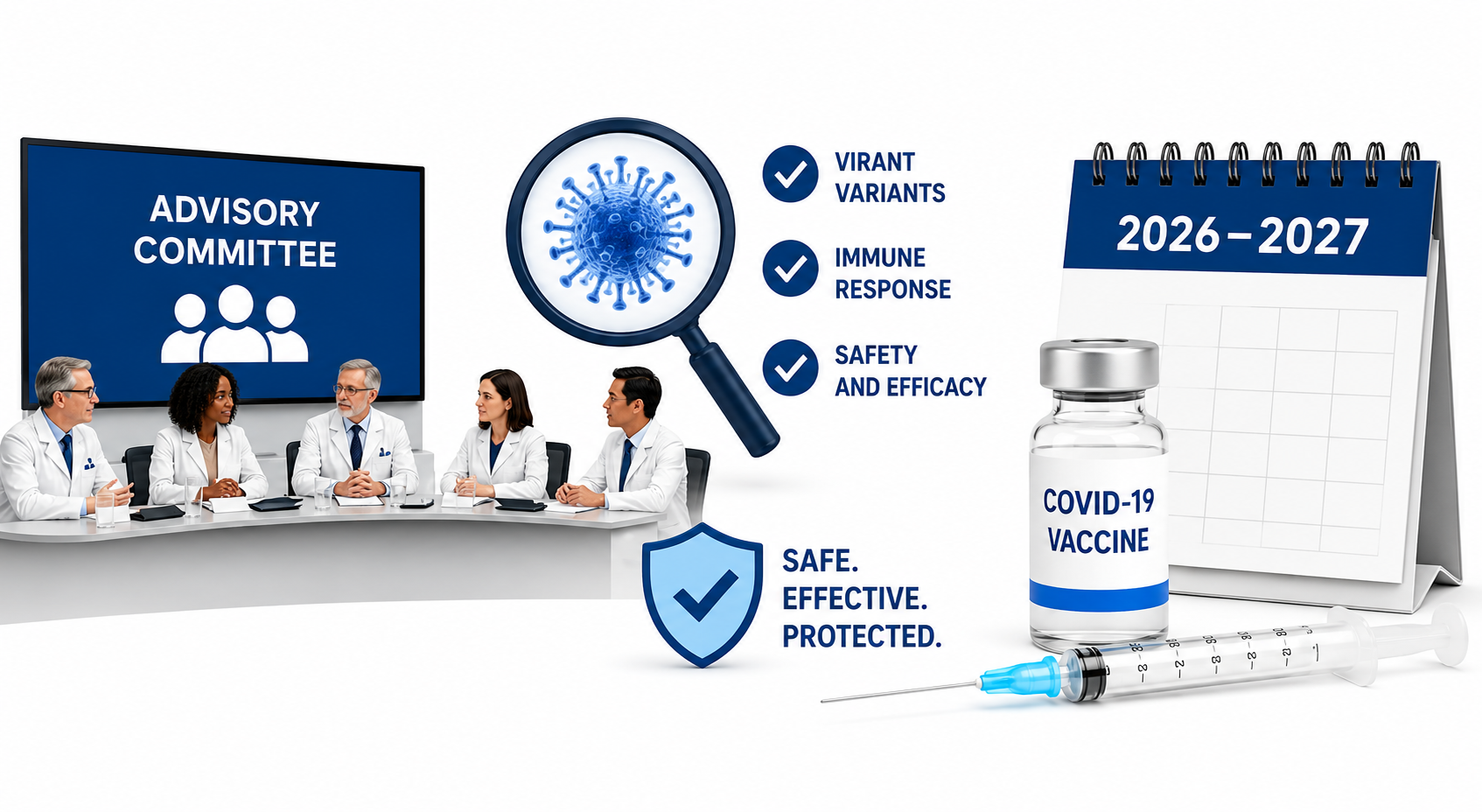 FDA Advisers Weigh Composition of COVID Vaccines for 2026–2027