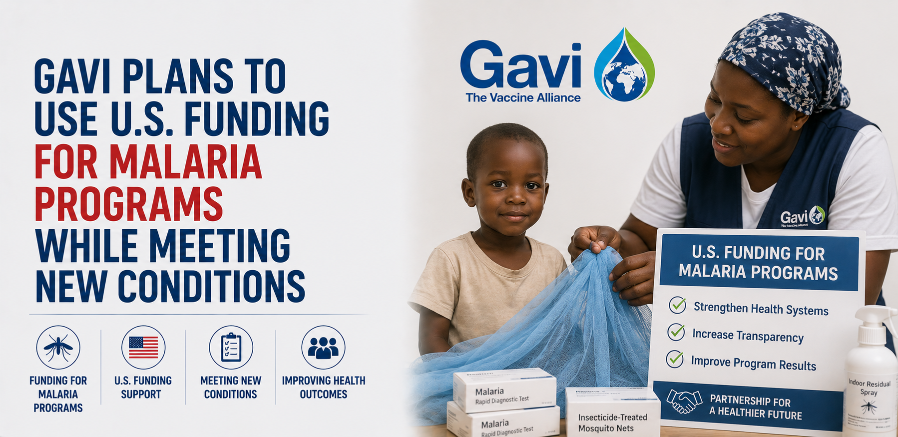 Gavi Plans to Use U.S. Funding for Malaria Programs While Meeting New Conditions