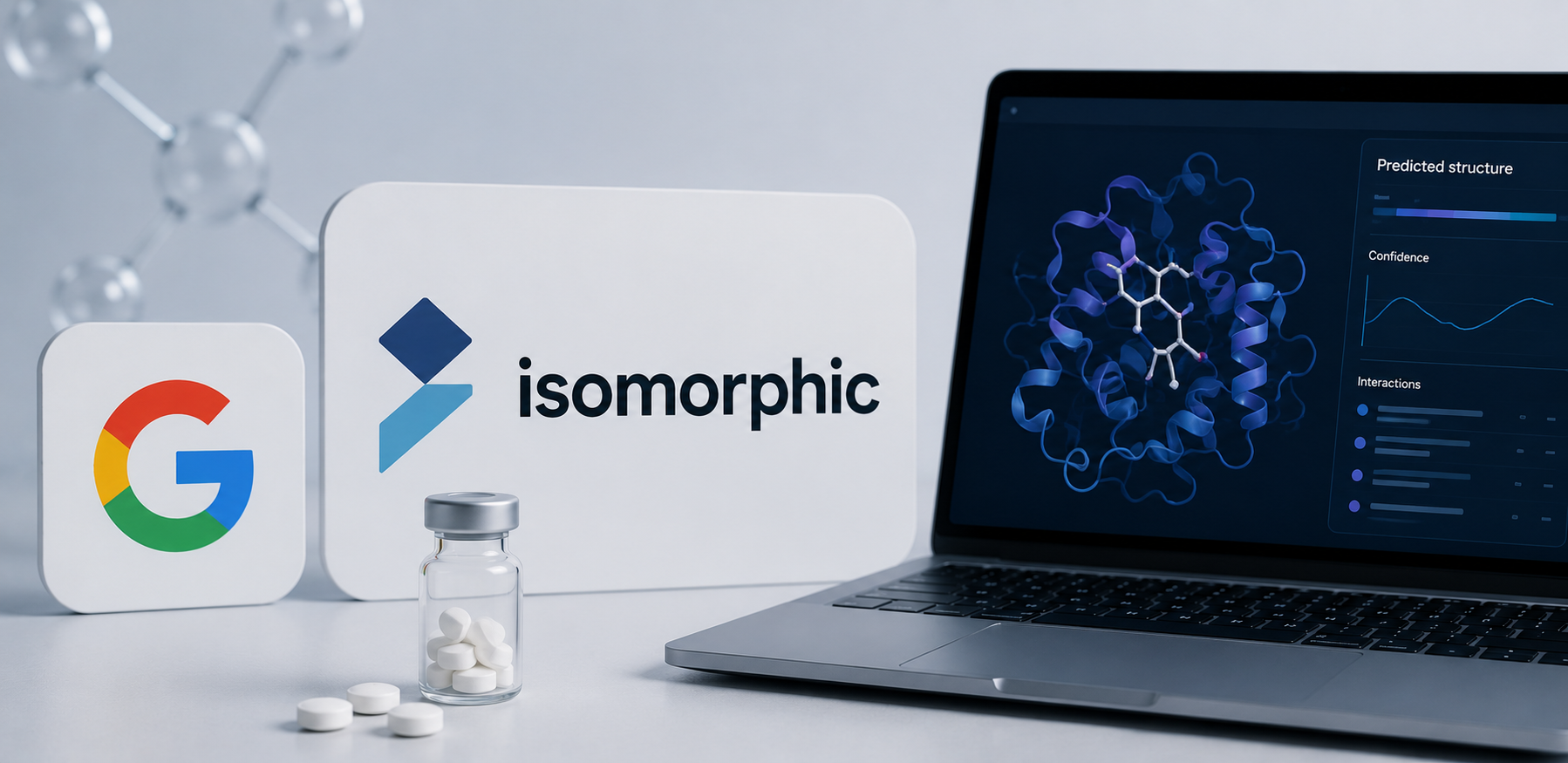 Google-Backed Isomorphic Raises $2.1 Billion for AI Drug Discovery