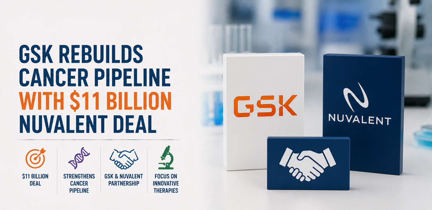 GSK Rebuilds Cancer Pipeline With $11 Billion Nuvalent Deal
