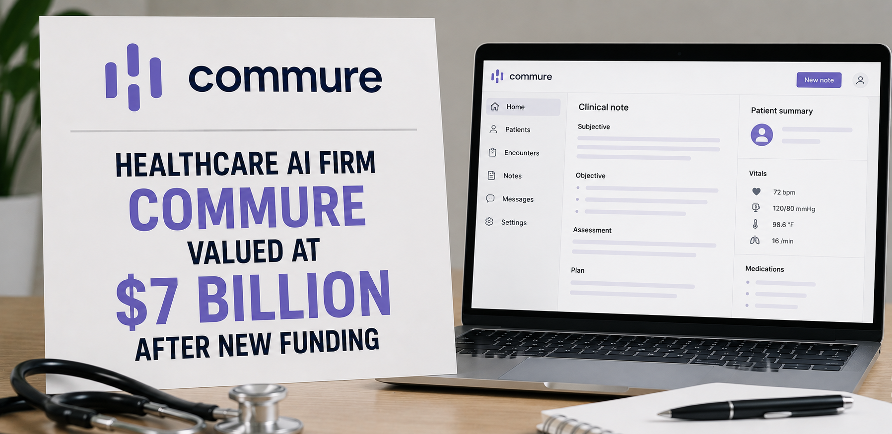 Healthcare AI Firm Commure Valued at $7 Billion After New Funding