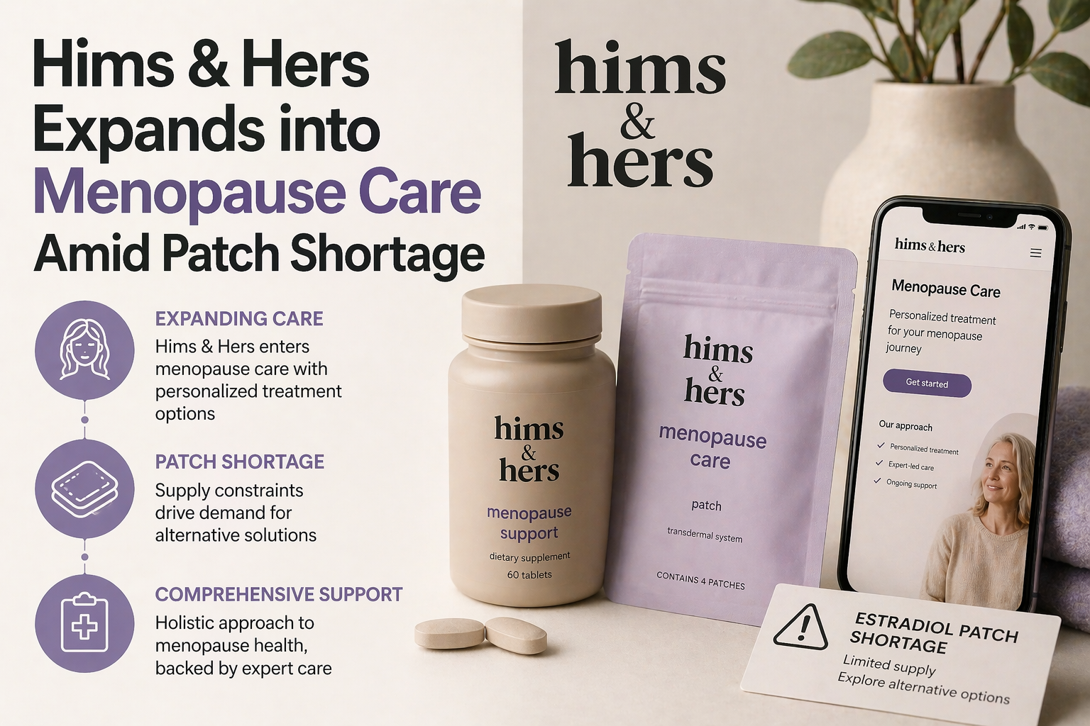 Hims & Hers Menopause Care Expansion