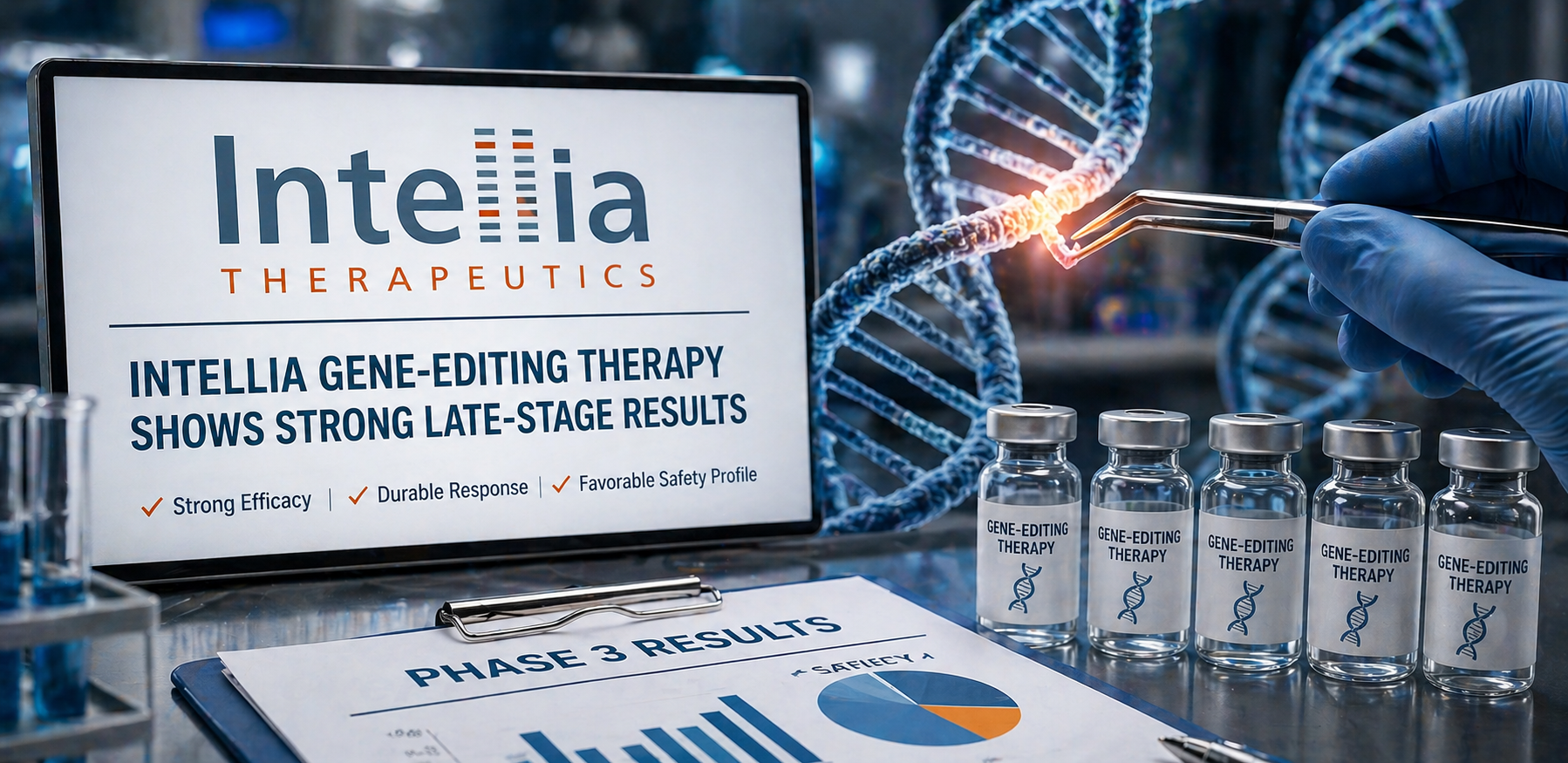 Intellia Gene Editing Therapy Phase 3 Results
