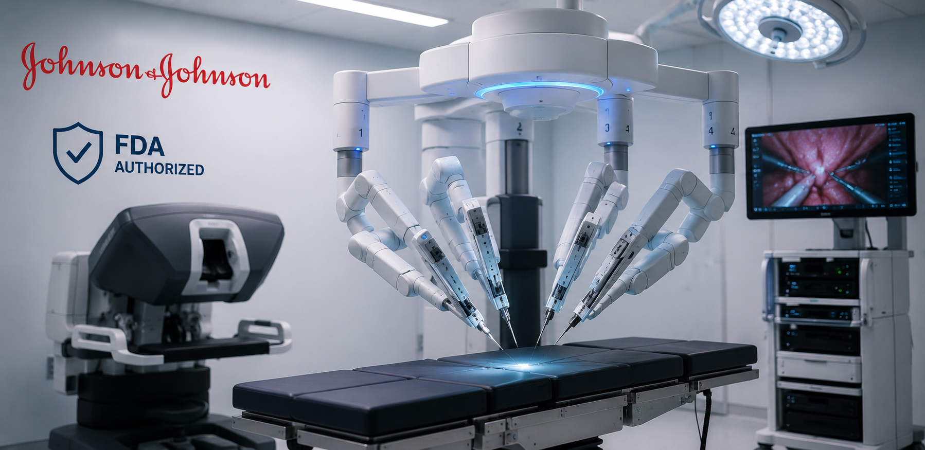 Johnson & Johnson's Next-Generation Robotic Surgery System Receives FDA Marketing Authorization