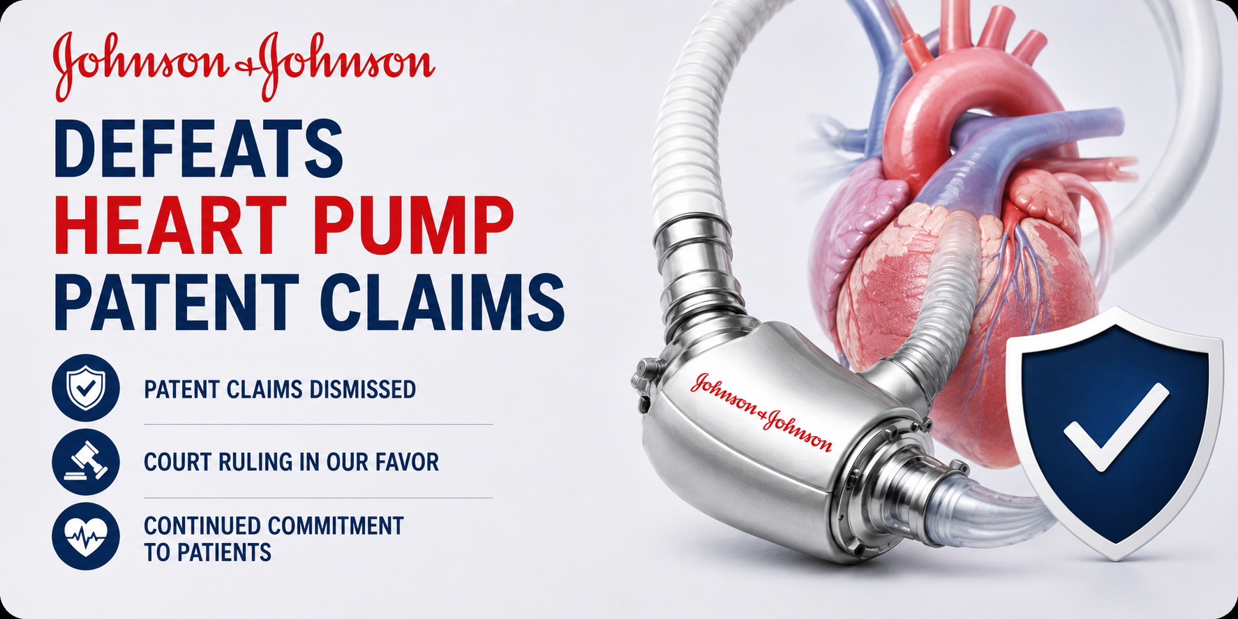 Johnson & Johnson Defeats Heart Pump Patent Claims