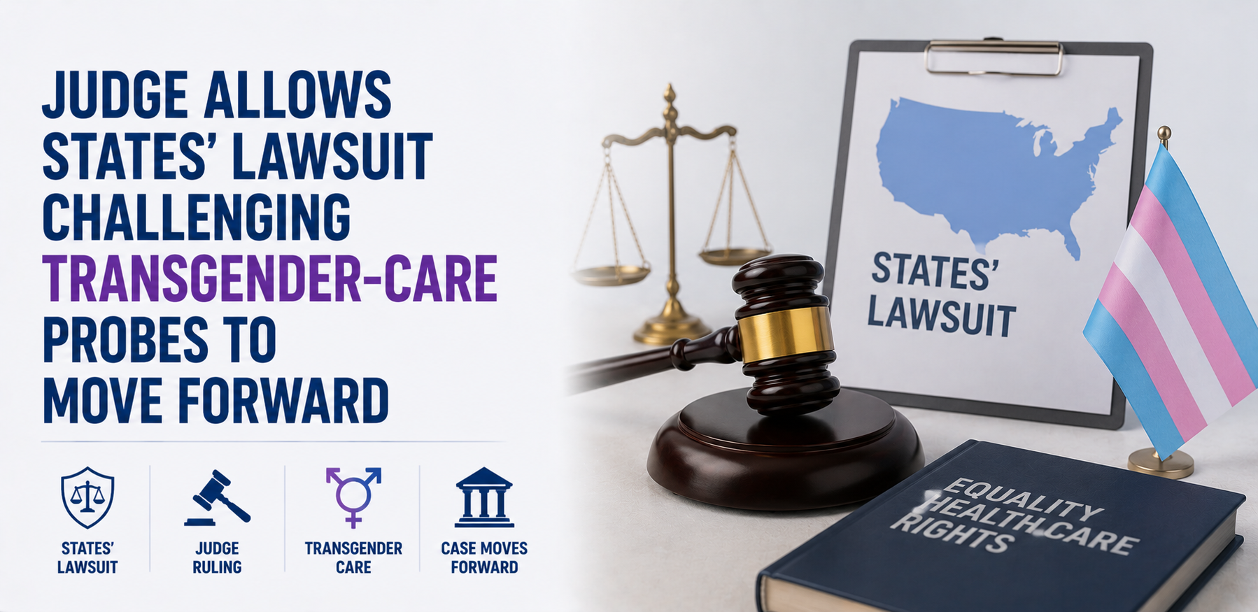 Judge Allows States' Lawsuit Challenging Transgender-Care Probes to Move Forward