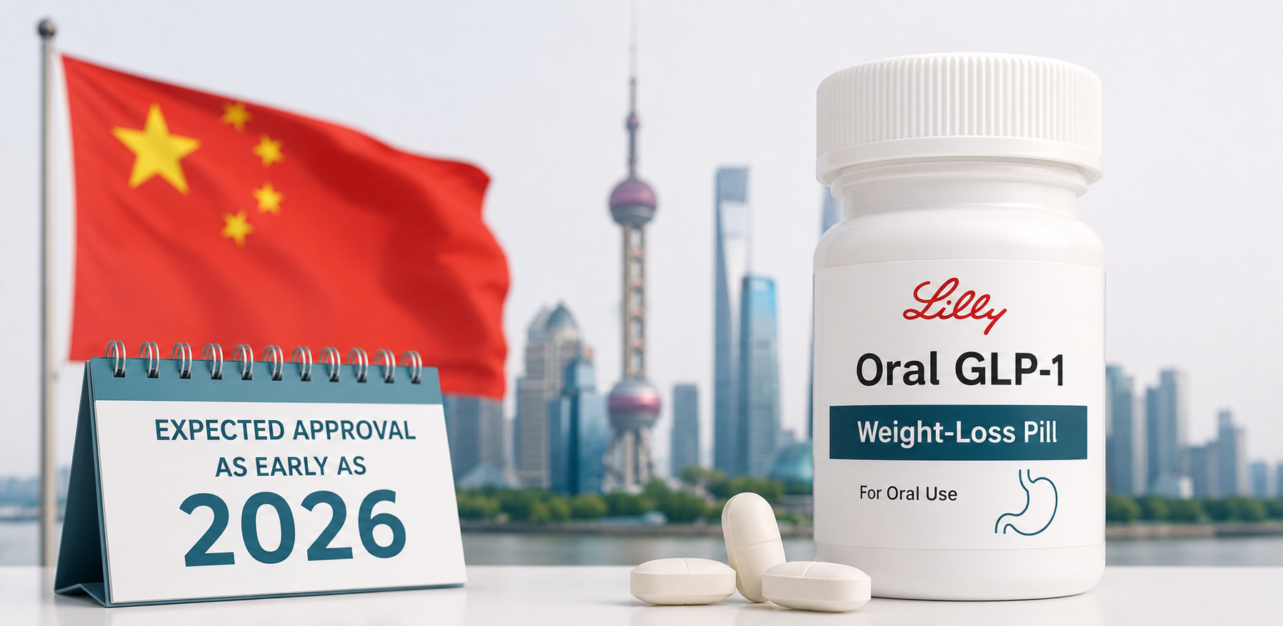 China Could Approve Lilly's Oral GLP-1 Weight-Loss Pill as Early as 2026, Executive Says