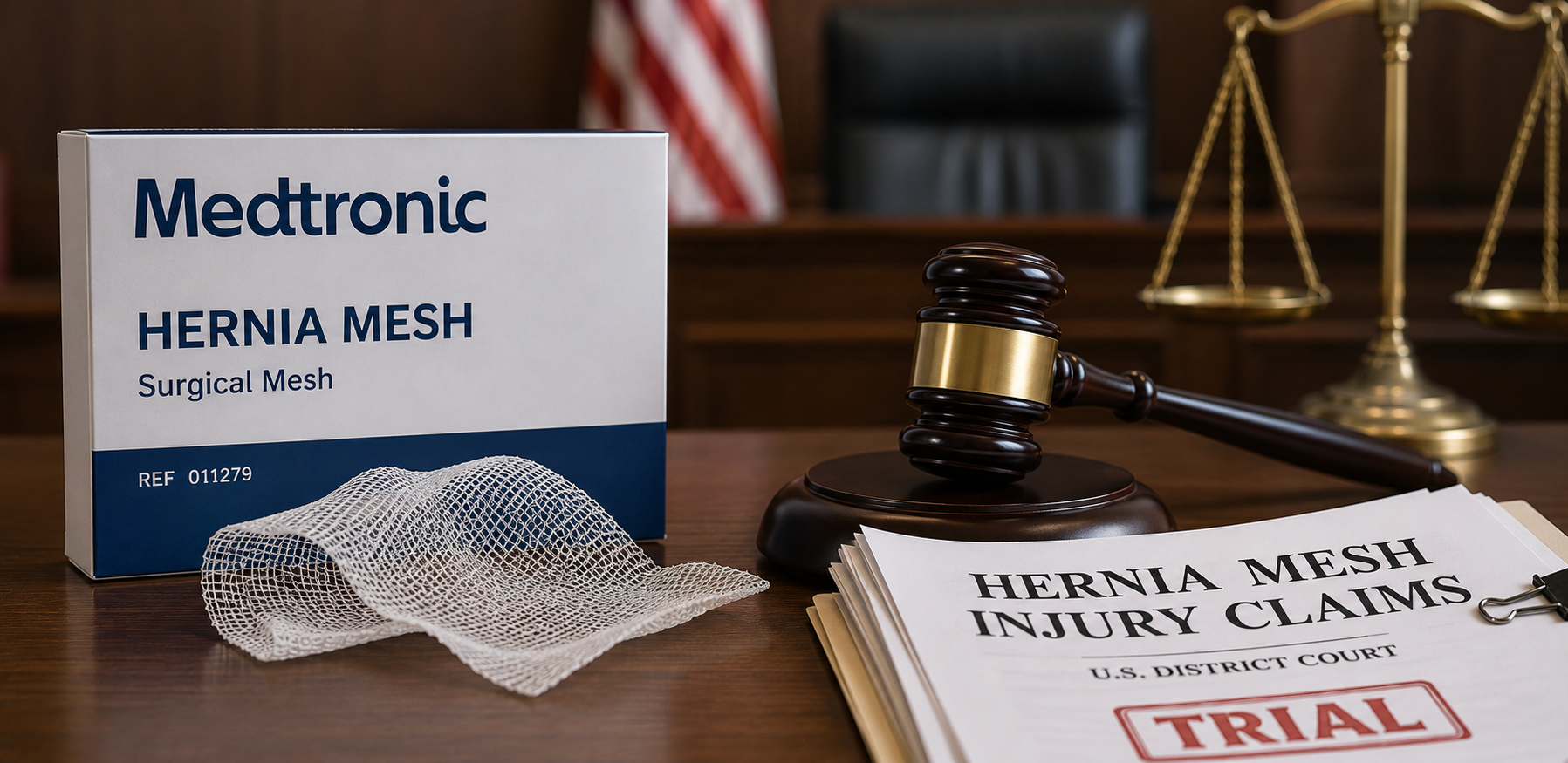 Medtronic Faces First U.S. Trial Over Hernia Mesh Injury Claims