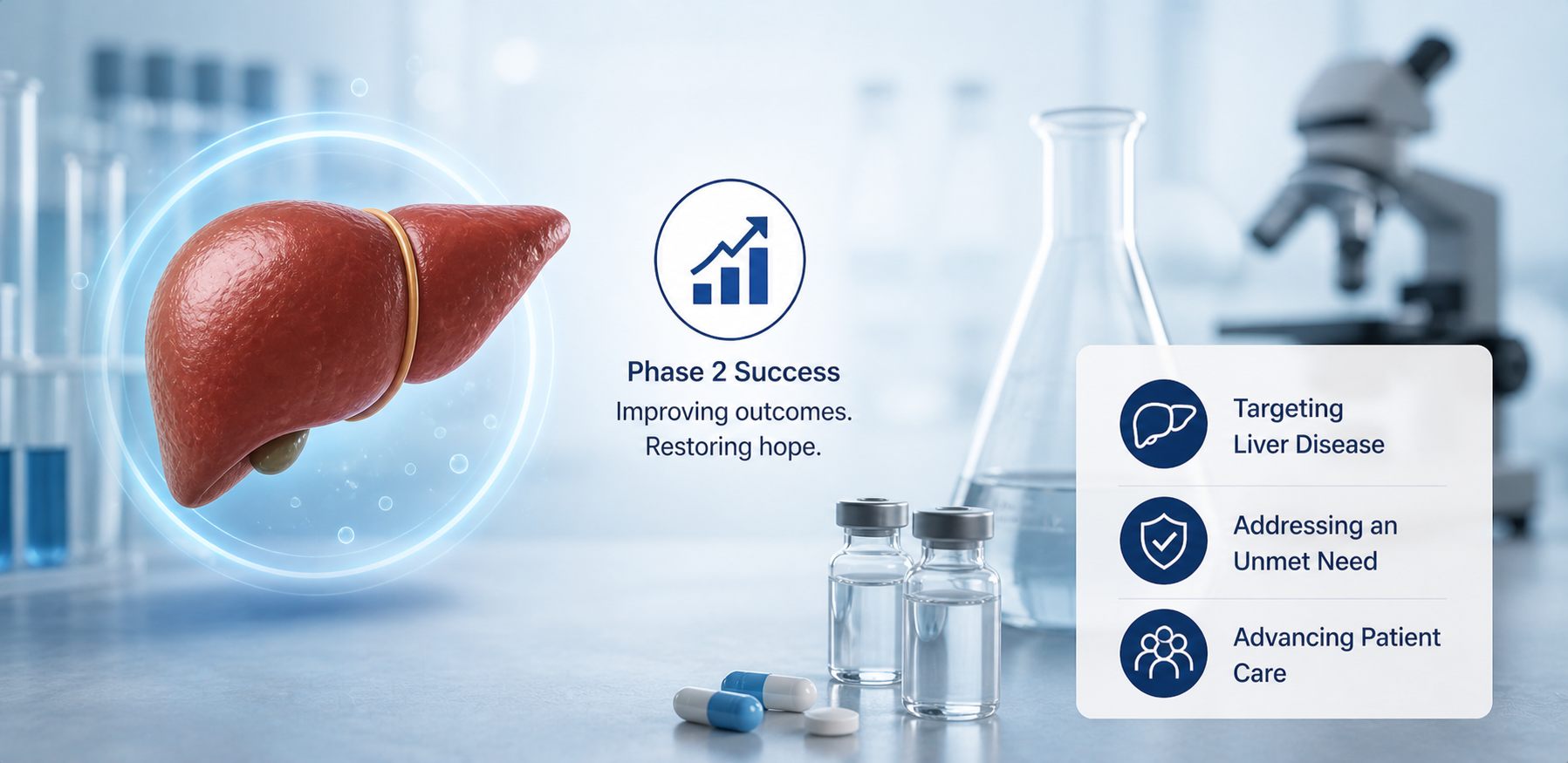 Mirum Pharmaceuticals Mid-Stage Liver Disease Drug Succeeds