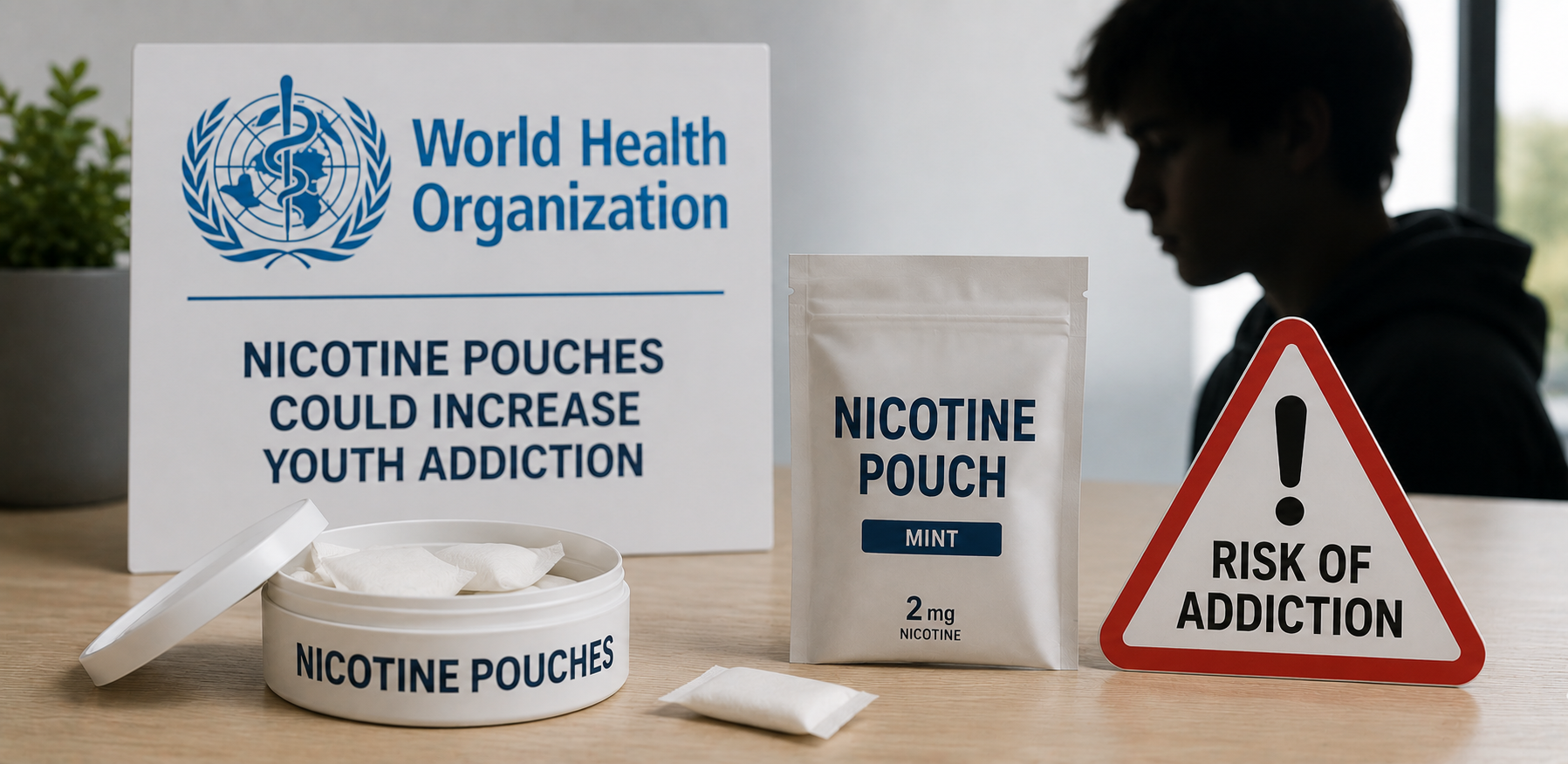 WHO Warns Nicotine Pouches Could Increase Youth Addiction