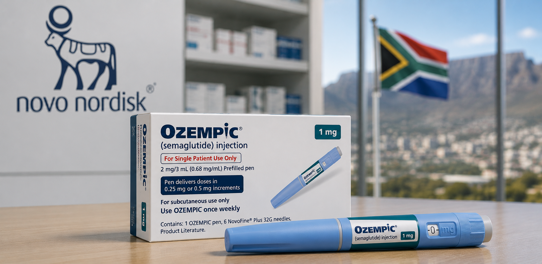 Novo Nordisk to Launch Lower-Cost Ozempic in South Africa, Expanding Access to Diabetes Care