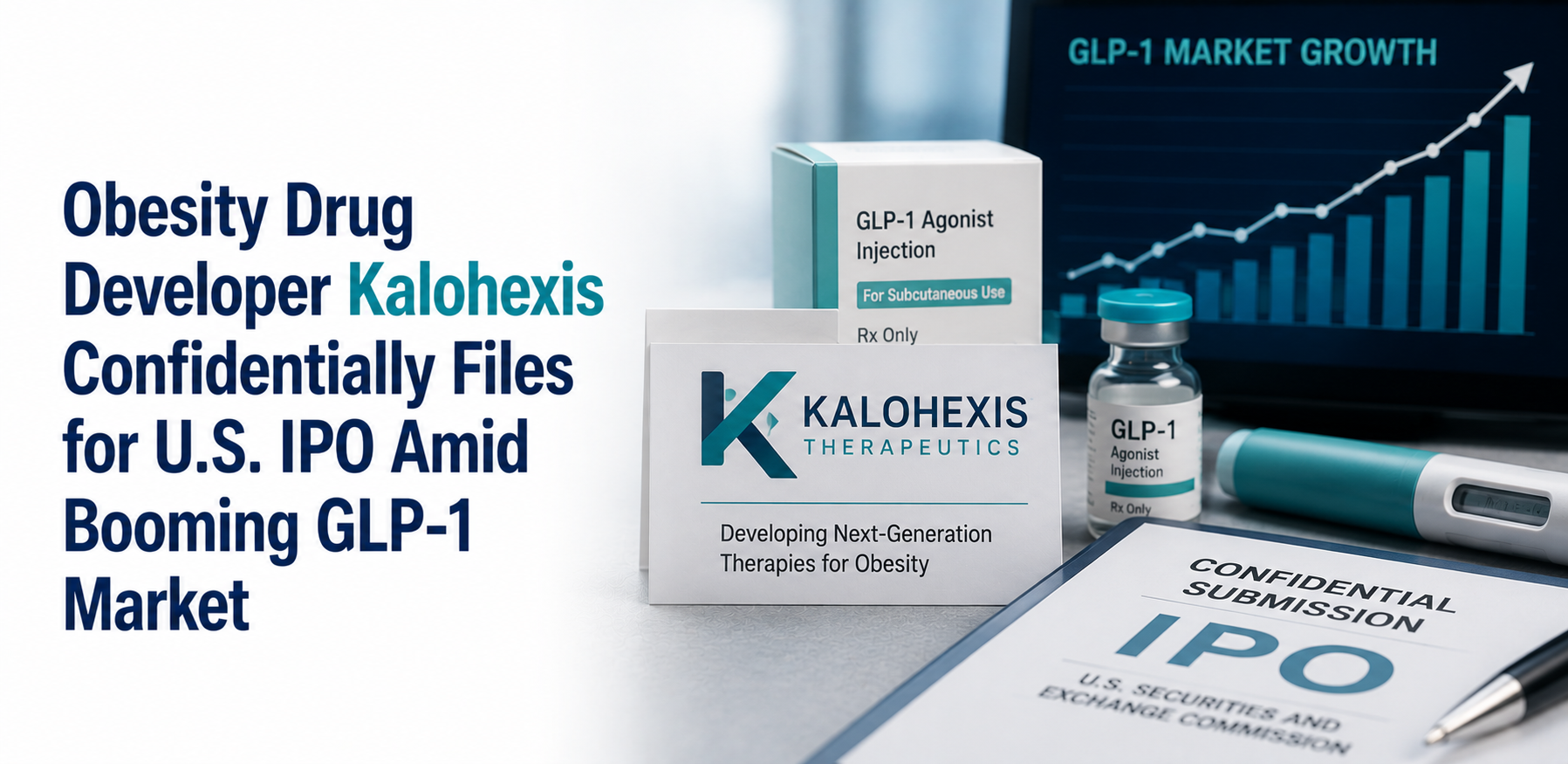 Obesity Drug Developer Kalohexis Confidentially Files for U.S. IPO Amid Booming GLP-1 Market
