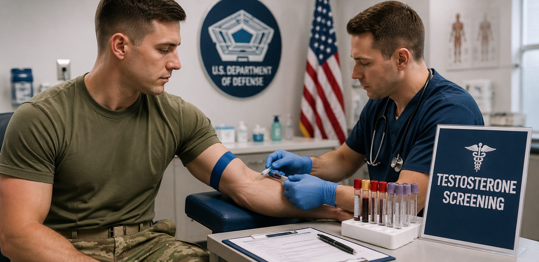 Pentagon Announces Testosterone Screening Initiative for U.S. Troops, Expanding Focus on Military Health