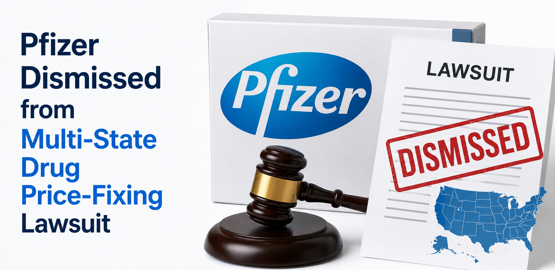 Pfizer Dismissed from Multi-State Drug Price-Fixing Lawsuit