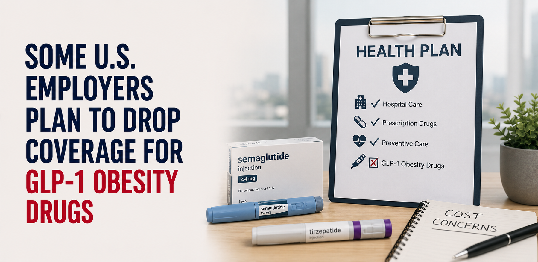 Some U.S. Employers Plan to Drop Coverage for GLP-1 Obesity Drugs