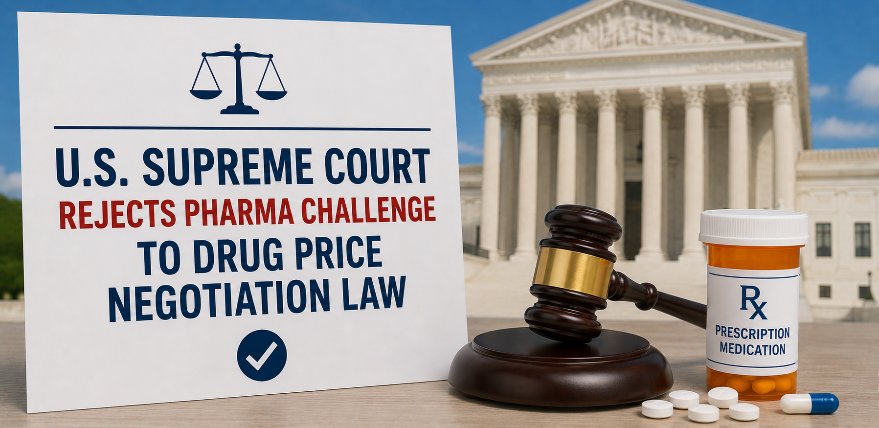 U.S. Supreme Court Rejects Pharma Challenge to Drug Price Negotiation Law