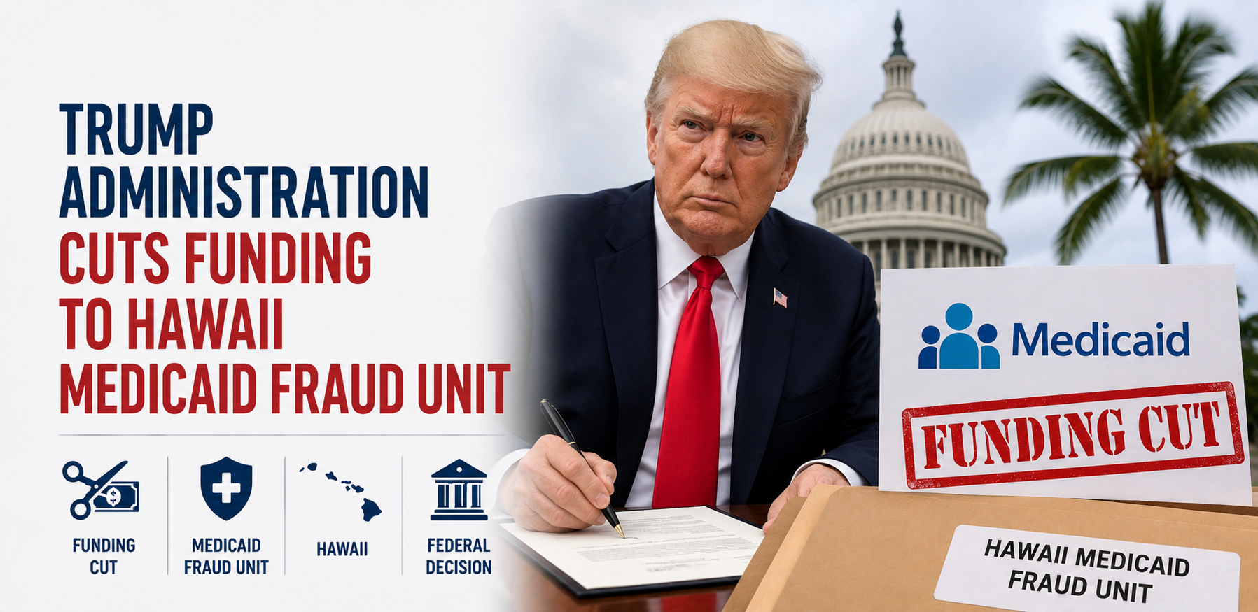 Trump Administration Cuts Funding to Hawaii Medicaid Fraud Unit