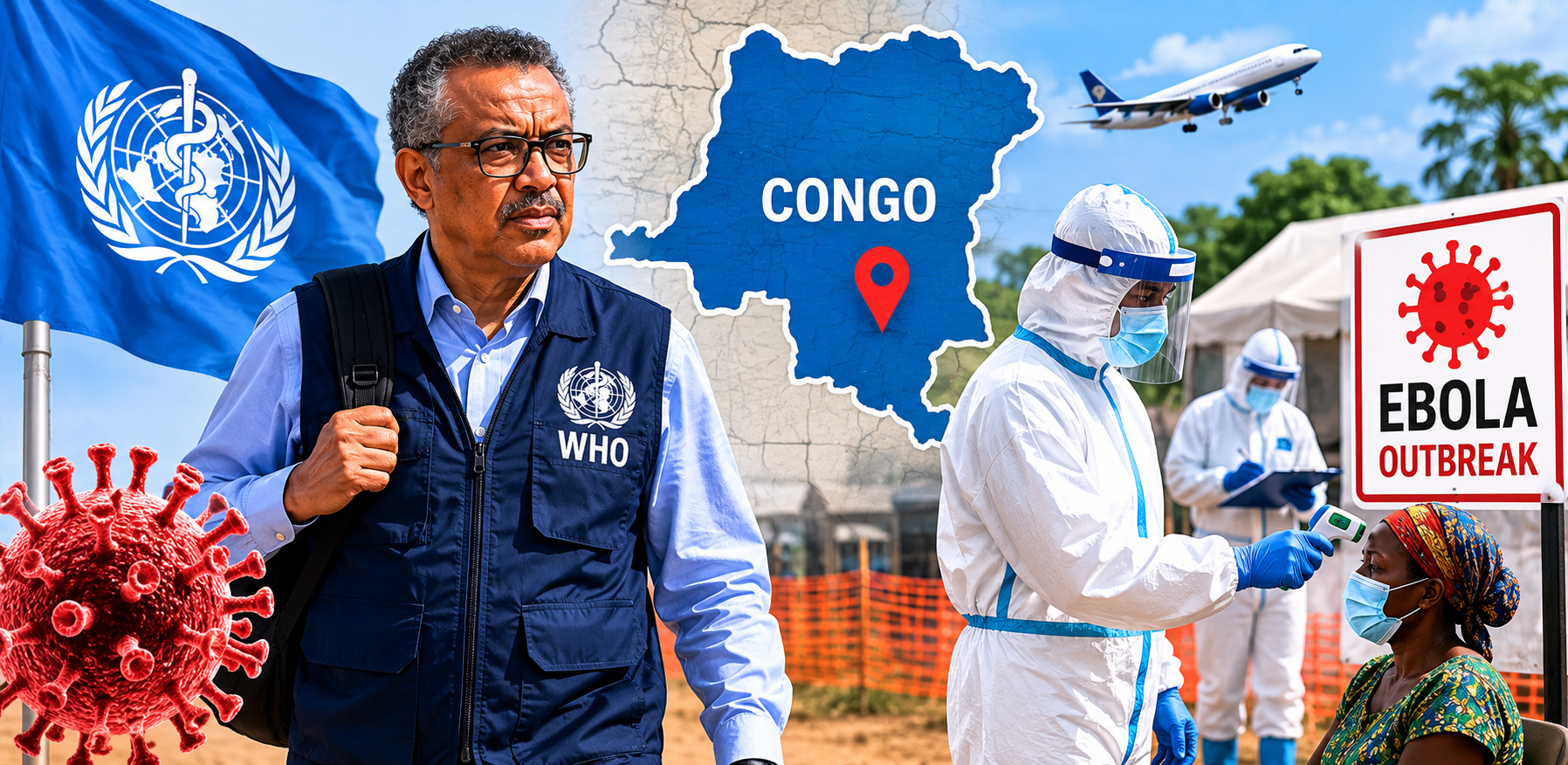 WHO Chief Heads to Congo as Ebola Outbreak Strains Response