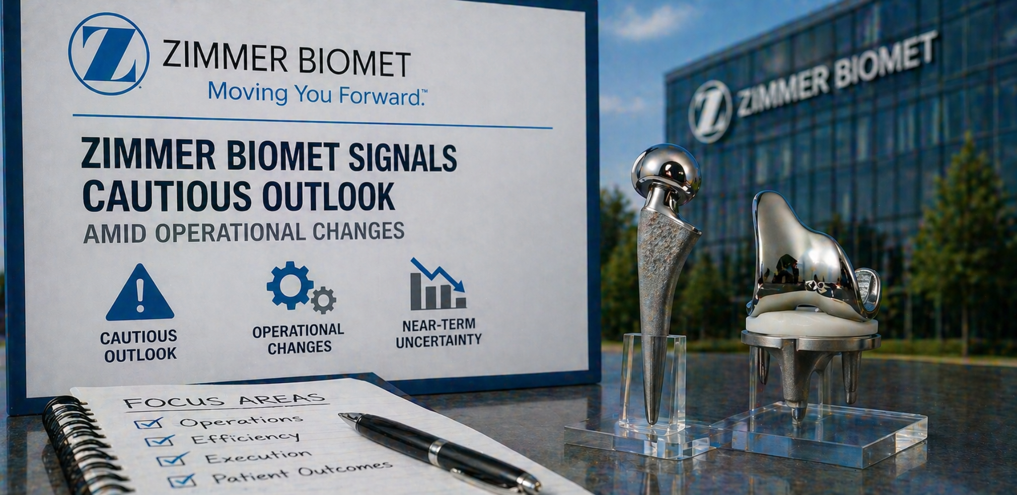 Zimmer Biomet signals cautious outlook amid operational changes